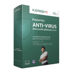 Kaspersky Anti-Virus 2015  1 PC 1 Year
