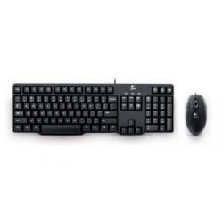 Logitech MK100 Wired Keyboard and Mouse Combo