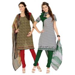 Festival Special Offers Of 2 Amazing Dress Material