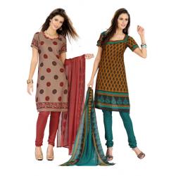 Dhamaka Offers Of 2 Dress Material