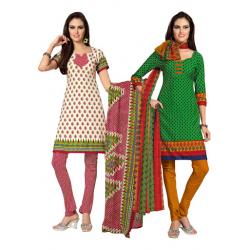 Indian Dress Material Combo