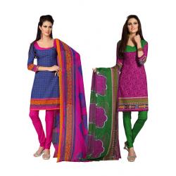 Combo Pack Of 2 Exclusive Dress Material