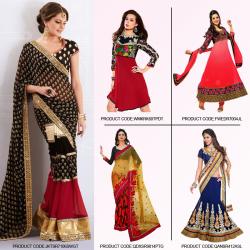 Wholesale Designer Lehanga saree, kurti, Anarkali, Salwar Suit Supplier