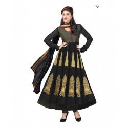 Party Wear Black Color Designer Anarkali Suits
