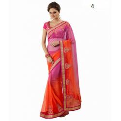 Designer Party Wear Embroidered Net sarees