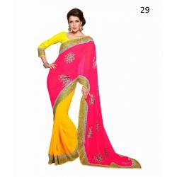 Wholesale Indian Party Wear Sarees With Blouse Fabric