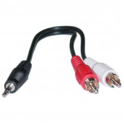 Stereo to RCA Cable